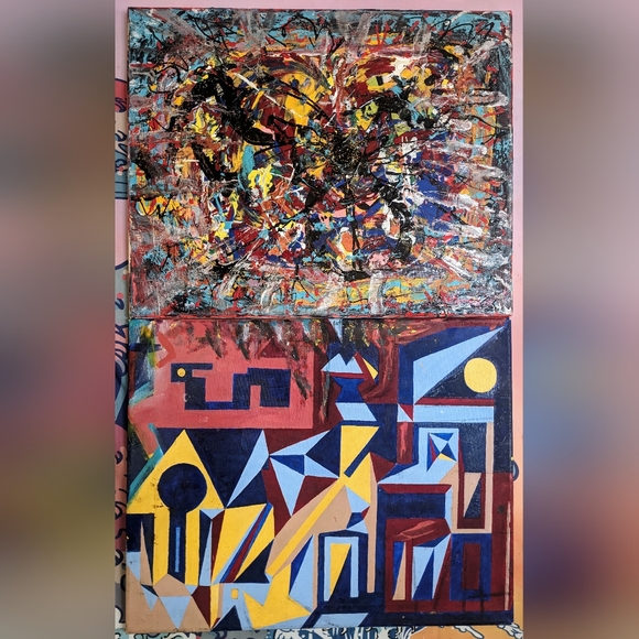 Lost In Time Original Painting - Picture 2 of 2